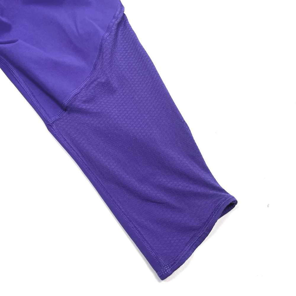 Lululemon Womans Leggings Purple Orange Workout Capris US 6 - Picture 6 of 8